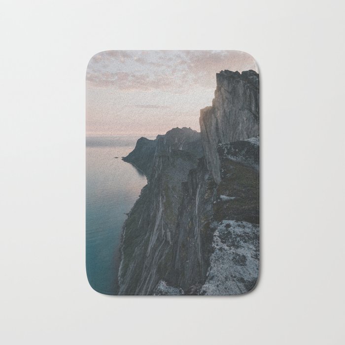 The Cliff - Landscape and Nature Photography Bath Mat