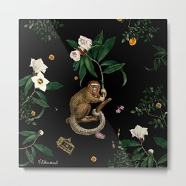 Monkey World: Amber-Ella Metal Print