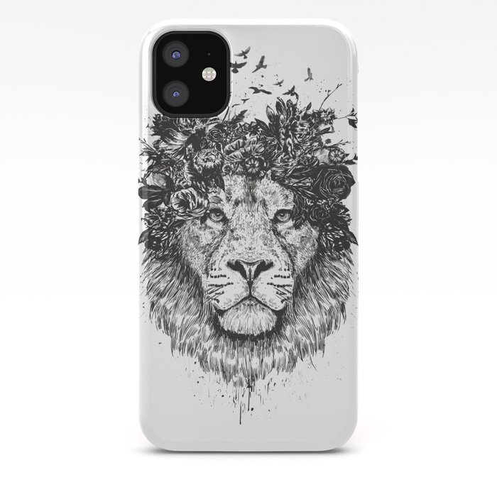 Floral lion iPhone 11 case Floral lion iPhone 11 case