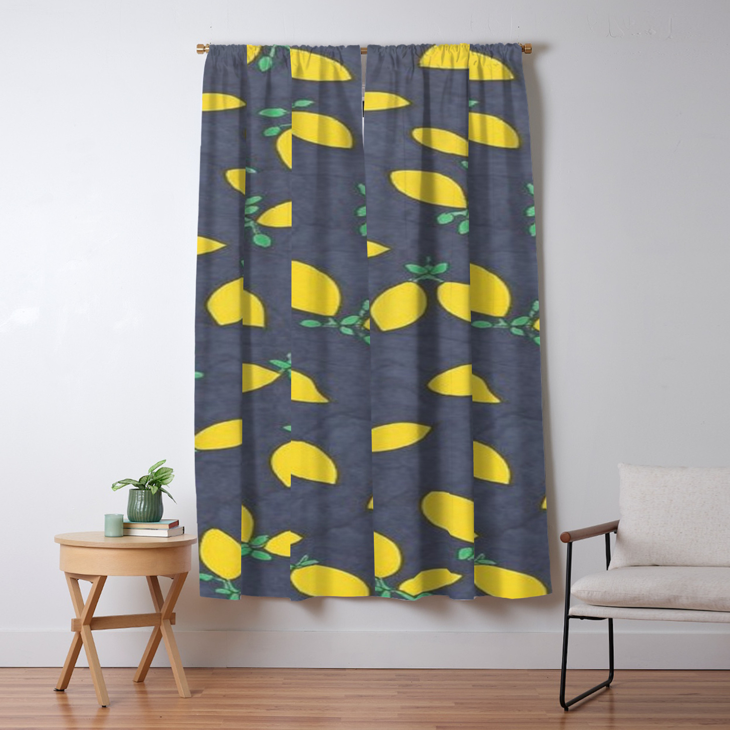 Lemon Drops Blackout Curtain By Daniellegensler Society6