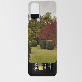 Spain Photography - Beautiful Garden With Hedges And Trees  Android Card Case