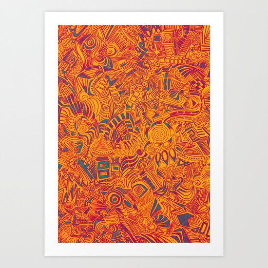 Flavor Art Print