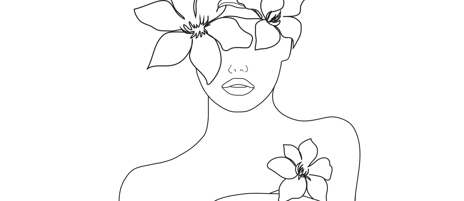 Minimal Line Art Woman With Flowers Iv Coffee Mug By Nadja1 Society6,Anime Boy Sitting Pose Drawing