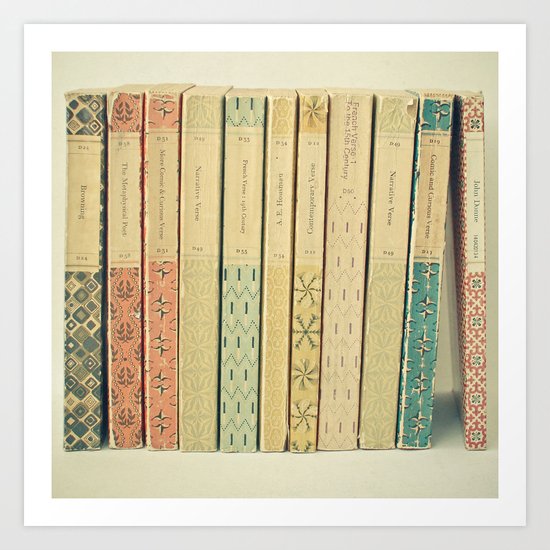 Old Books Art Print