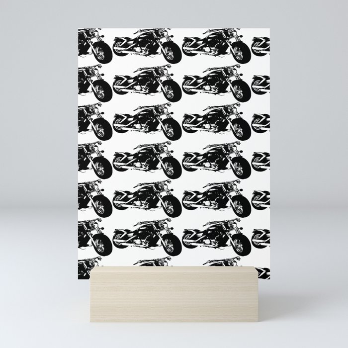 Motorcycle Mini Art Print