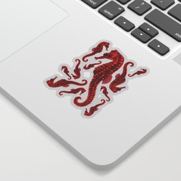 seahorses Sticker