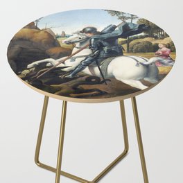 Saint George and the Dragon Side Table