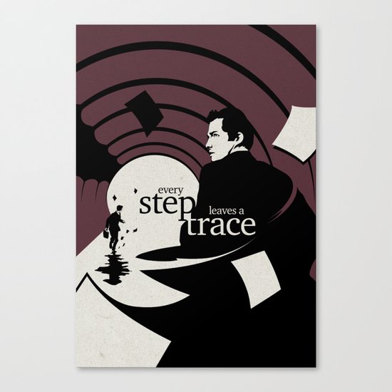 The running man Canvas Print