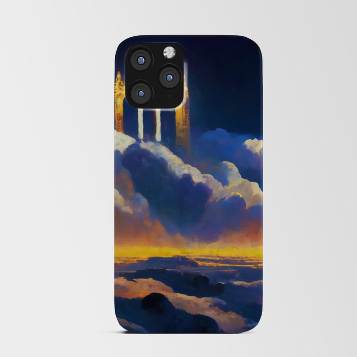 Ascending to the Gates of Heaven iPhone Card Case