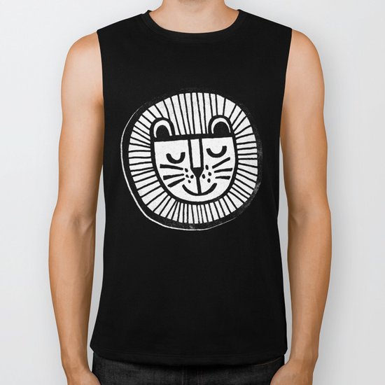 HAPPY LION Biker Tank
