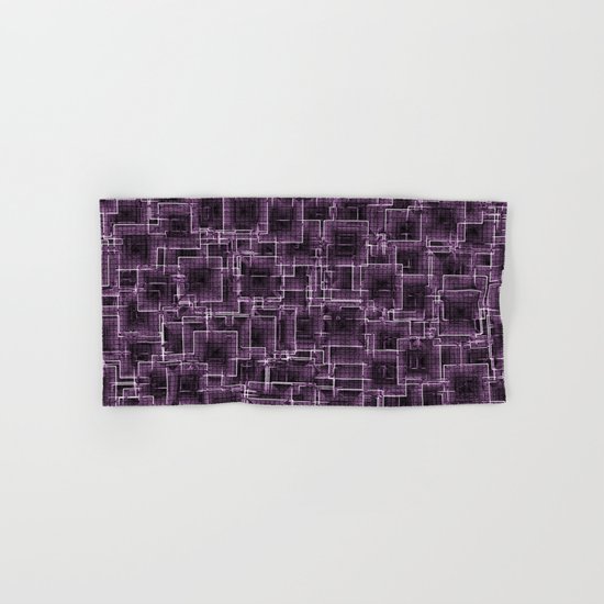 The Maze - Lilac Hand & Bath Towel