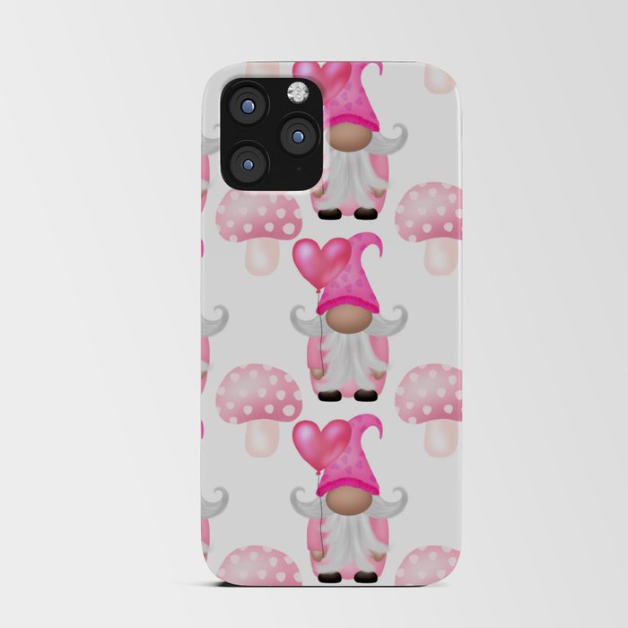 Gnome & Mushrooms iPhone Card Case