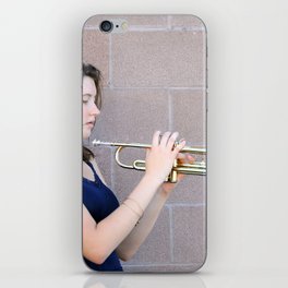 Jazz musician. iPhone Skin