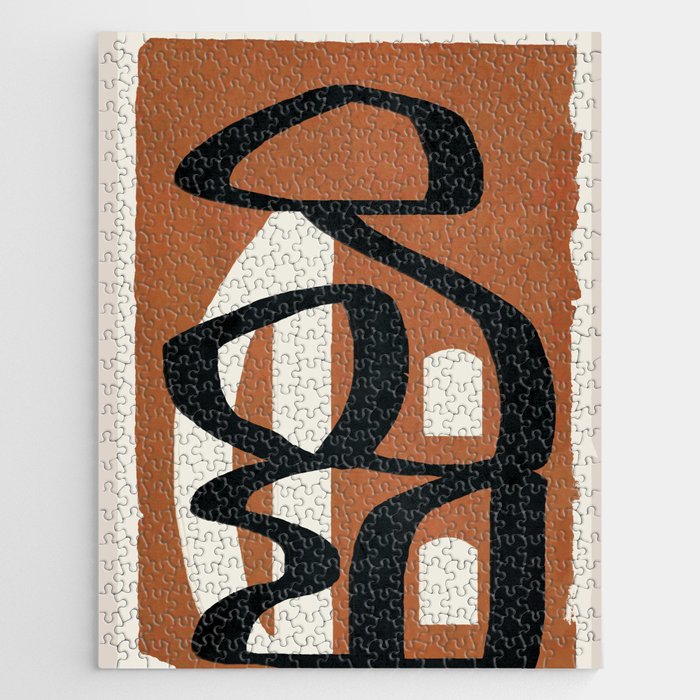 Abstract Line 42 Jigsaw Puzzle