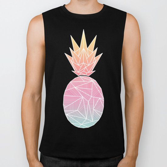 Beeniks Rays Pineapple Biker Tank