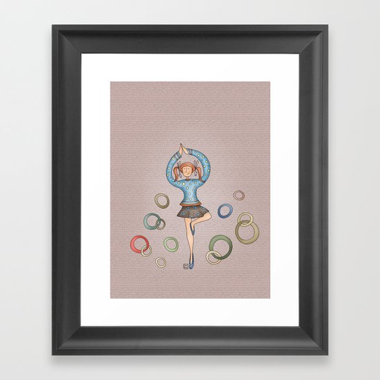 Dancer Framed Art Print