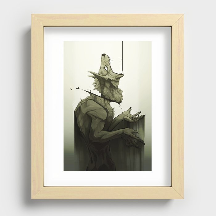 Fragments Recessed Framed Print