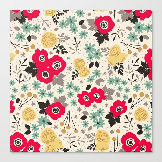 Blumen Canvas Print