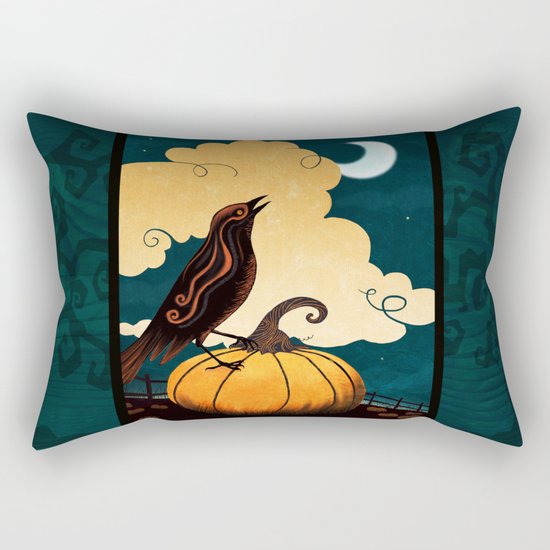 Halloween Is In The Air Rectangular Pillow