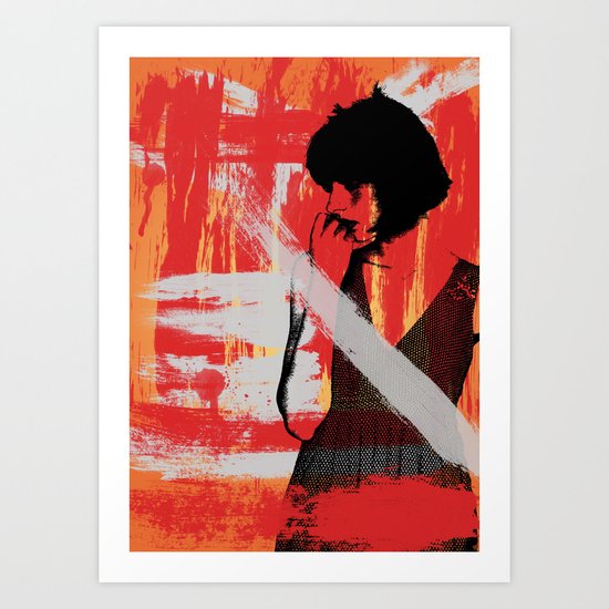 .........? Art Print