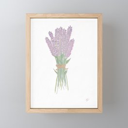 Lavender Framed Mini Art Print