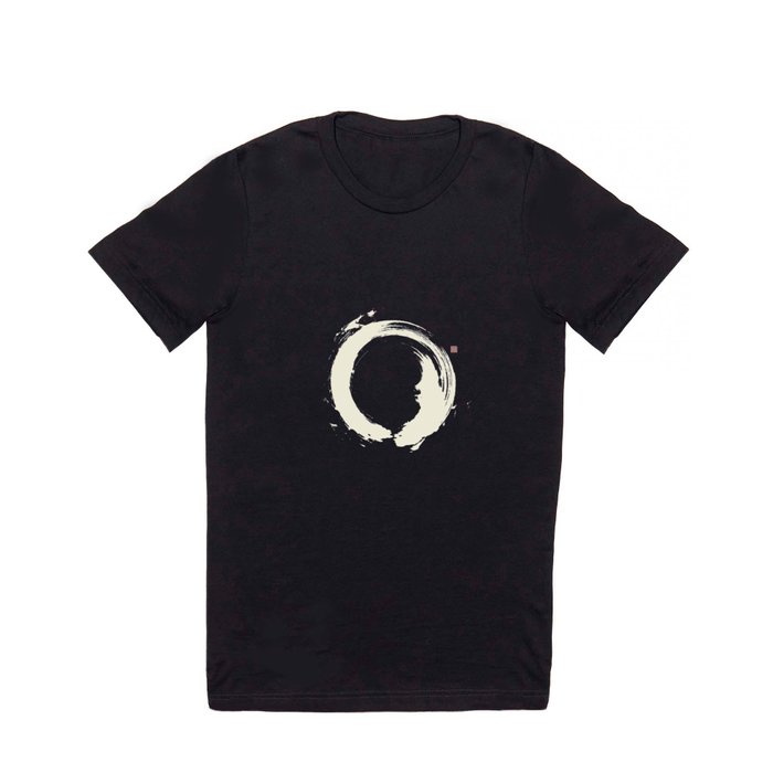Black Enso / Japanese Zen Circle T Shirt