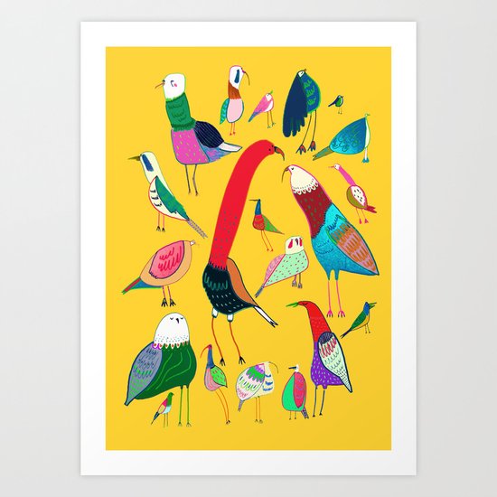 Birds Art Print