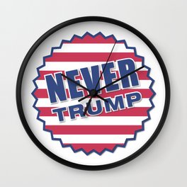 Never Trump (2) Wall Clock