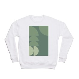 Mid Century Modern Geometric Shapes Crewneck Sweatshirt