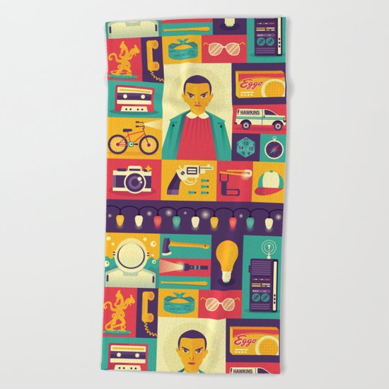 Upside Down Beach Towel