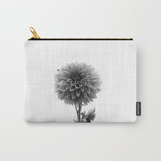 Dahlia - Monochrome Carry-All Pouch