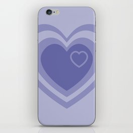 Forever In My Heart - Very Peri iPhone Skin