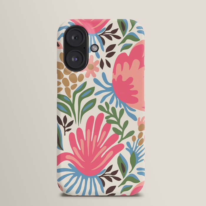 iPhone・スマホケース Society6 Fashion Girly Pink Vintage Floral Trendy Stripes Colorful Printed iPhone Cases: 15, 14, Pro Max | Society6