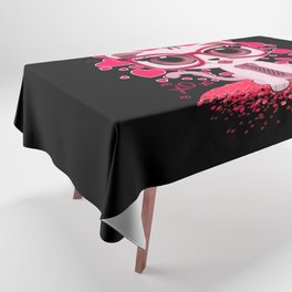 Valentine's Day Kitten Tablecloth