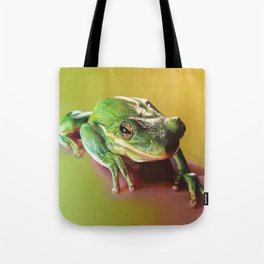 Frog Portrait Tote Bag