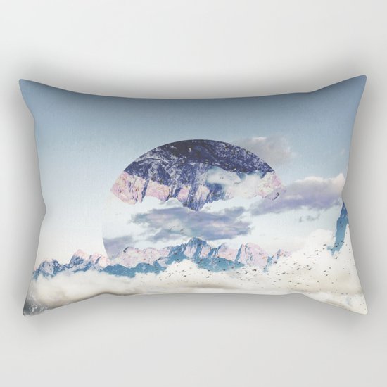 Abstract Mountains Rectangular Pillow