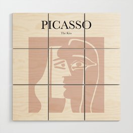 Picasso - The Kiss Wood Wall Art