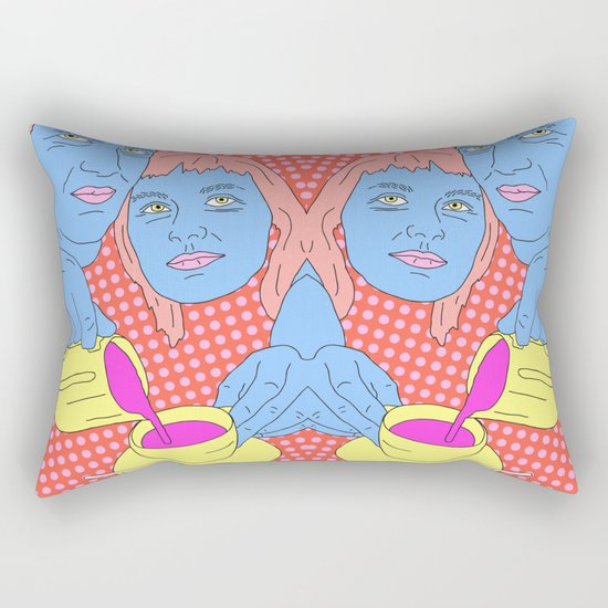 We Have Nightmares Rectangular Pillow