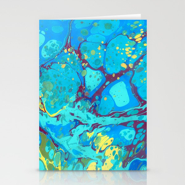 Abstract Painting ; Waterfall Stationery Cards