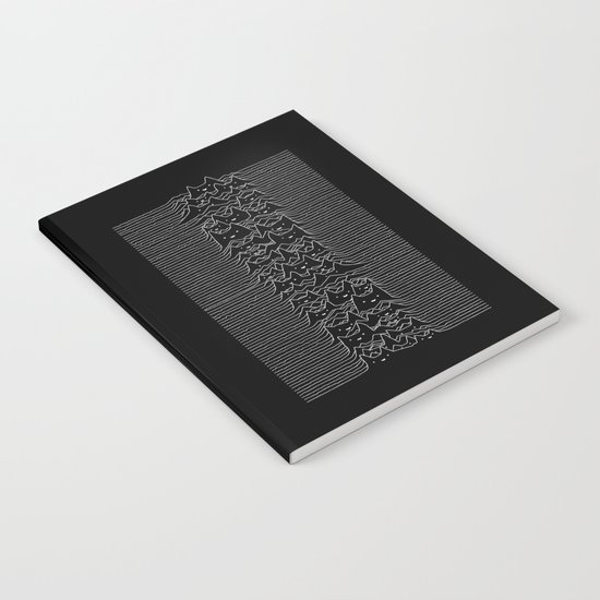 Joy Division Unknown Pleasures Notebook