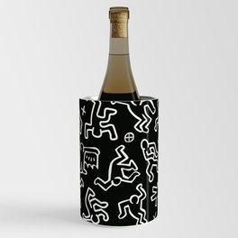 Figures Homage to Haring Wine Chiller