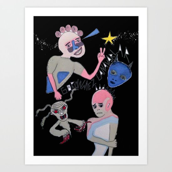 gc Art Print