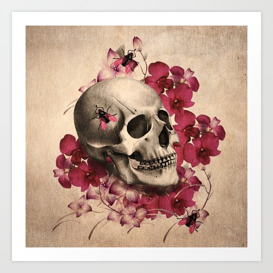 SKULL 2 Art Print