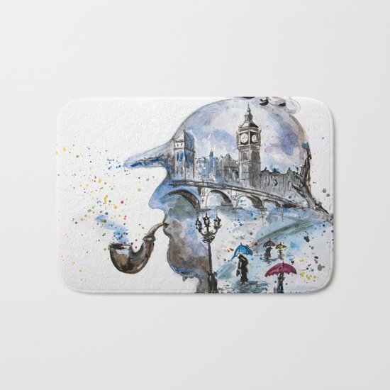 Mr. Sherlock Bath Mat