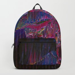 Unbound Space Backpack | Glitchart, Abstract, Graphicdesign, Abstractart, Glitch, Digitalart, Digital 