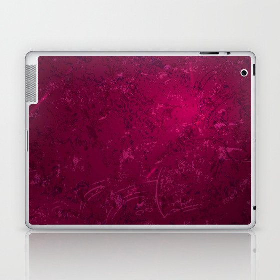 PINK PURPLE MAGENTA GRUNGE BACKGROUND. Laptop & iPad Skin
