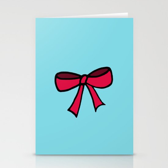Bow Stationery Cards
