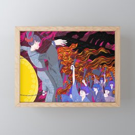 Witch Trail in The 21st Century Framed Mini Art Print