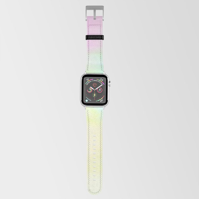 Pastel spin rainbow Apple Watch Band