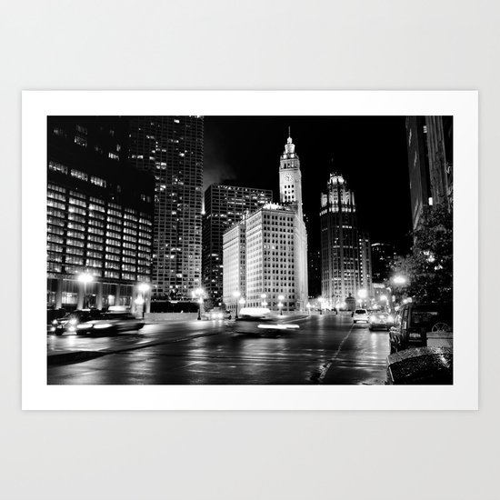 Wacker Ave Art Print